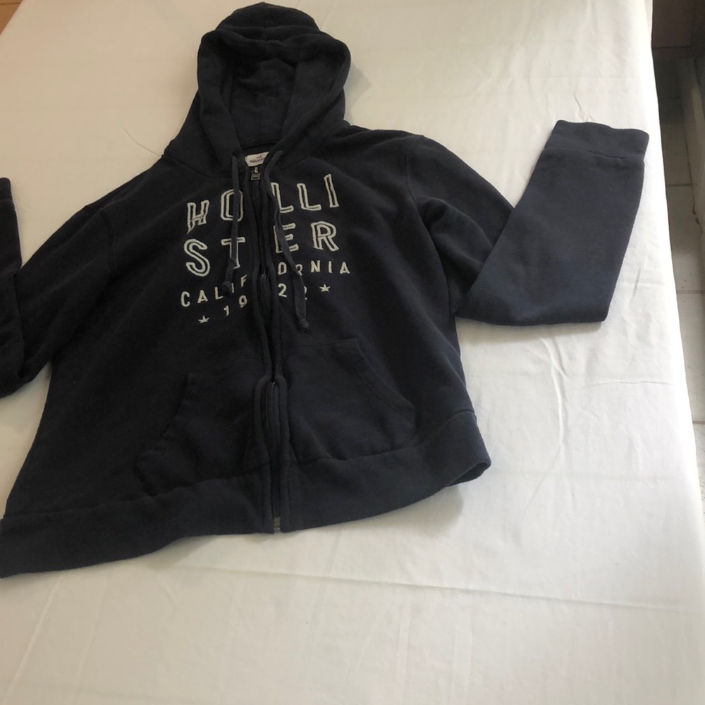 Hollister French terry jacket.